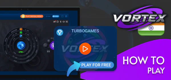 How to play the free version of Vortex game