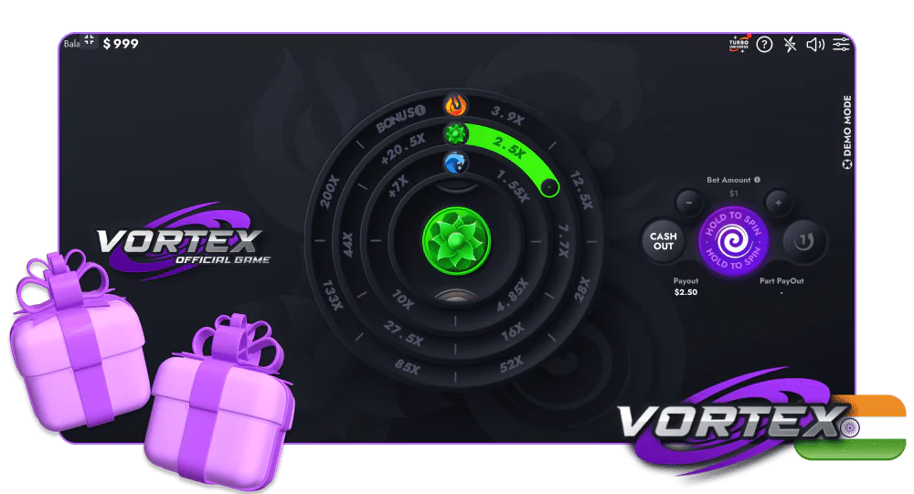Vortex Bonuses for Indian users
