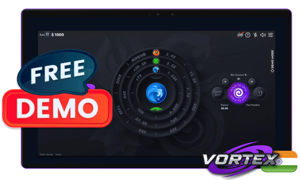 Vortex demo mode